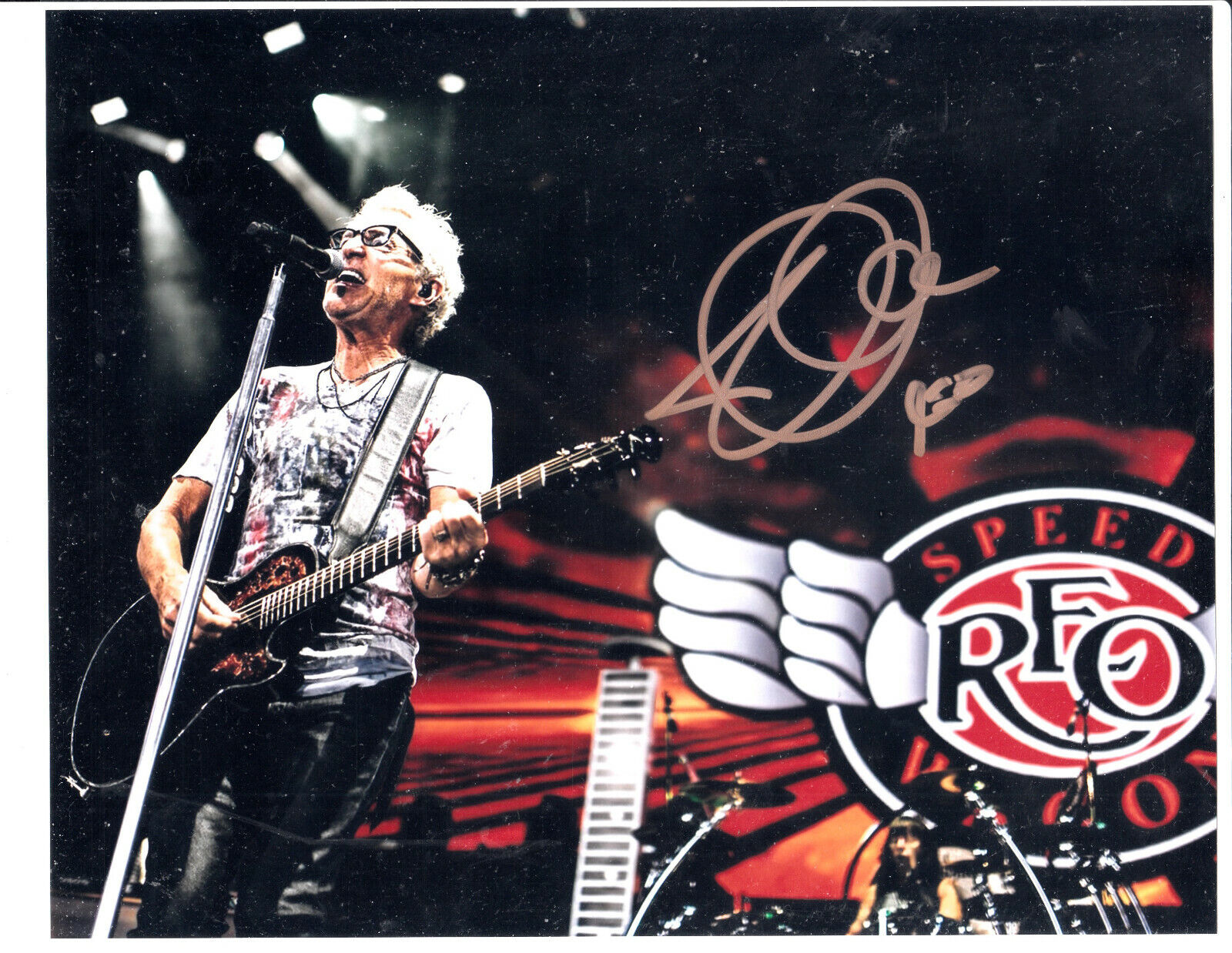 Kevin Cronin REO Speedwagon 8x10