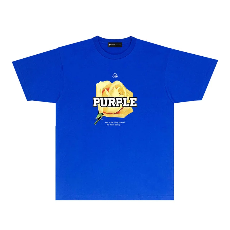 Purple fashion T-shirt