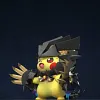 Primal Groudon Cosplay Pikachu - Pokemon Resin Statue - ECHO_Studio