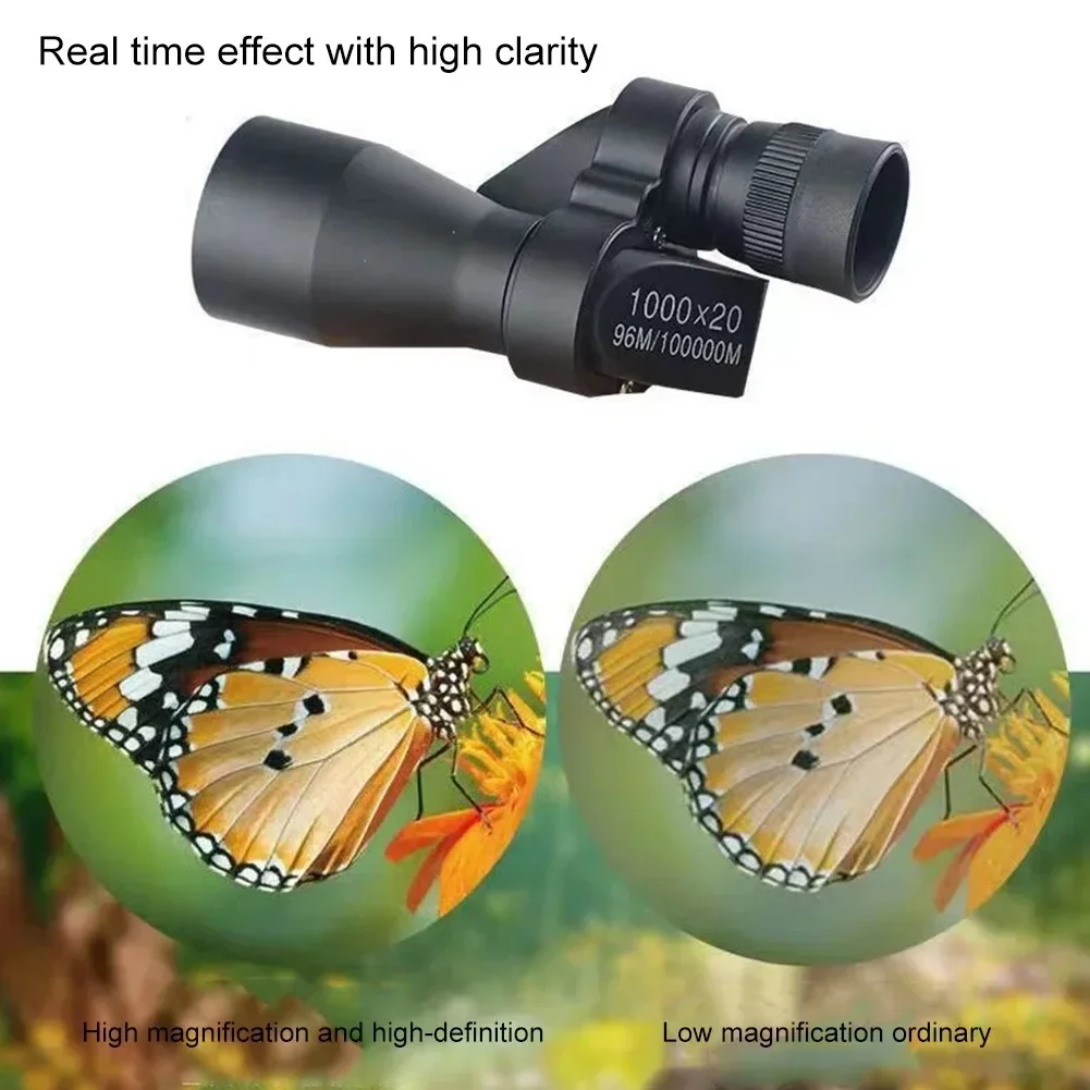 Likron Watches Compact 10x20 Monocular Telescope for Bird Watching