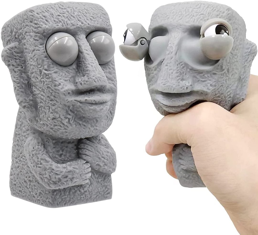 Rock Man with Pop Out Eyes