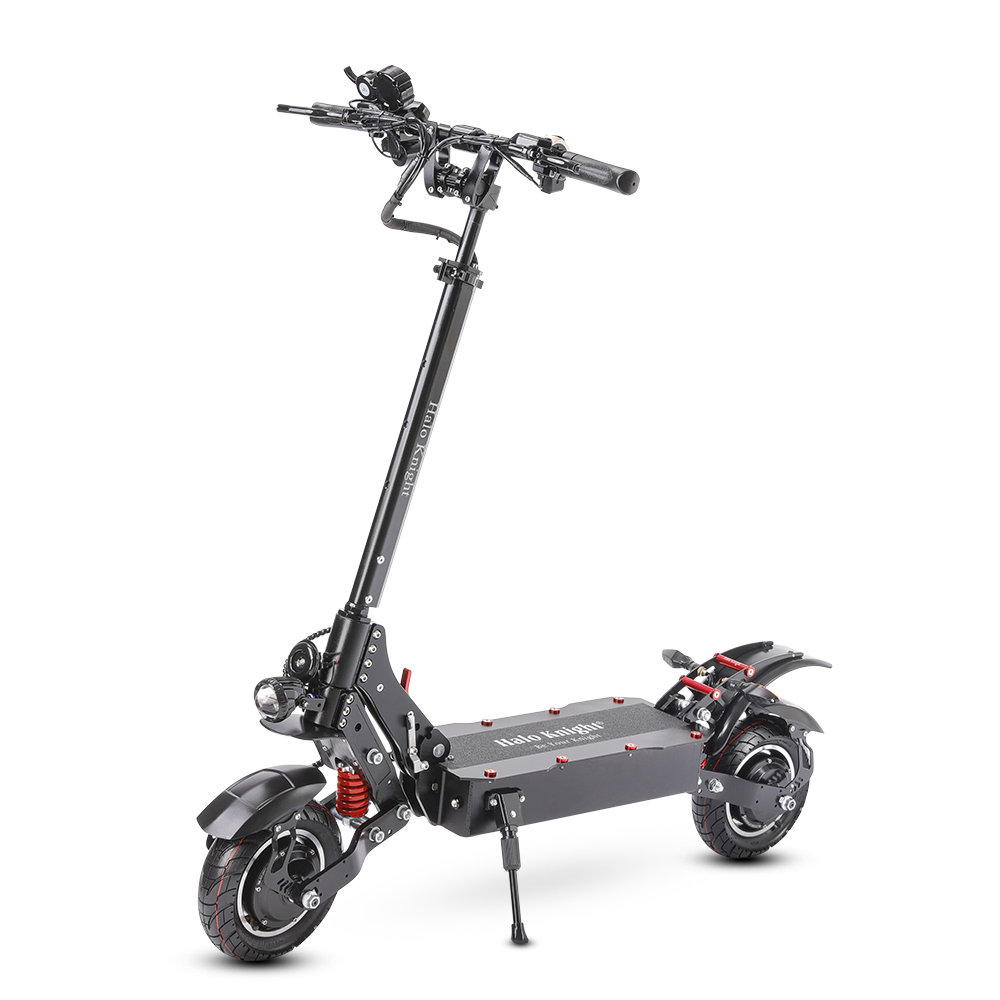 Halo Knight T108 Electric Scooter Dual 1000W Motor 65km/h Max Speed 52V 28.8Ah Battery 60km Max Range Hydraulic Brake 