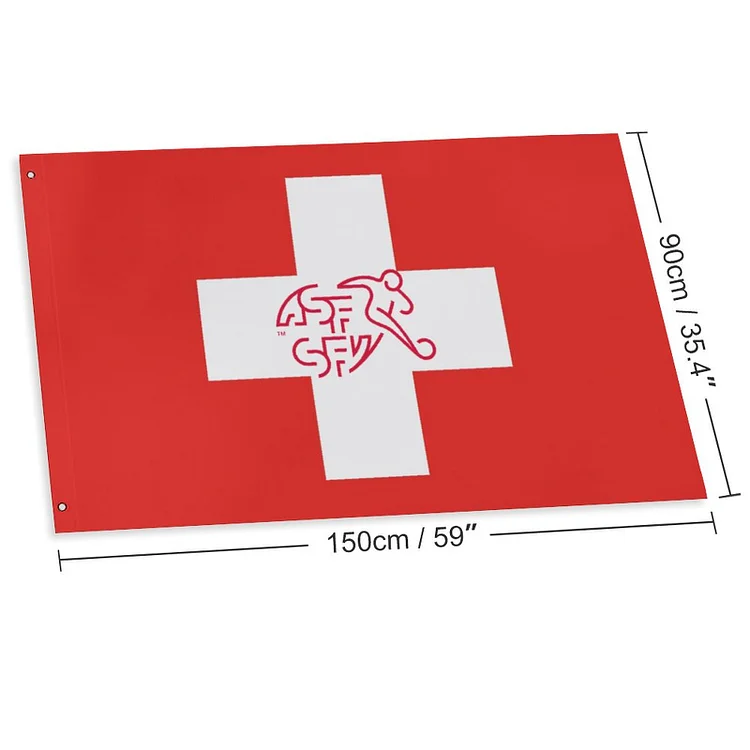 Schweiz Fahne Flagge - Garten Flagge