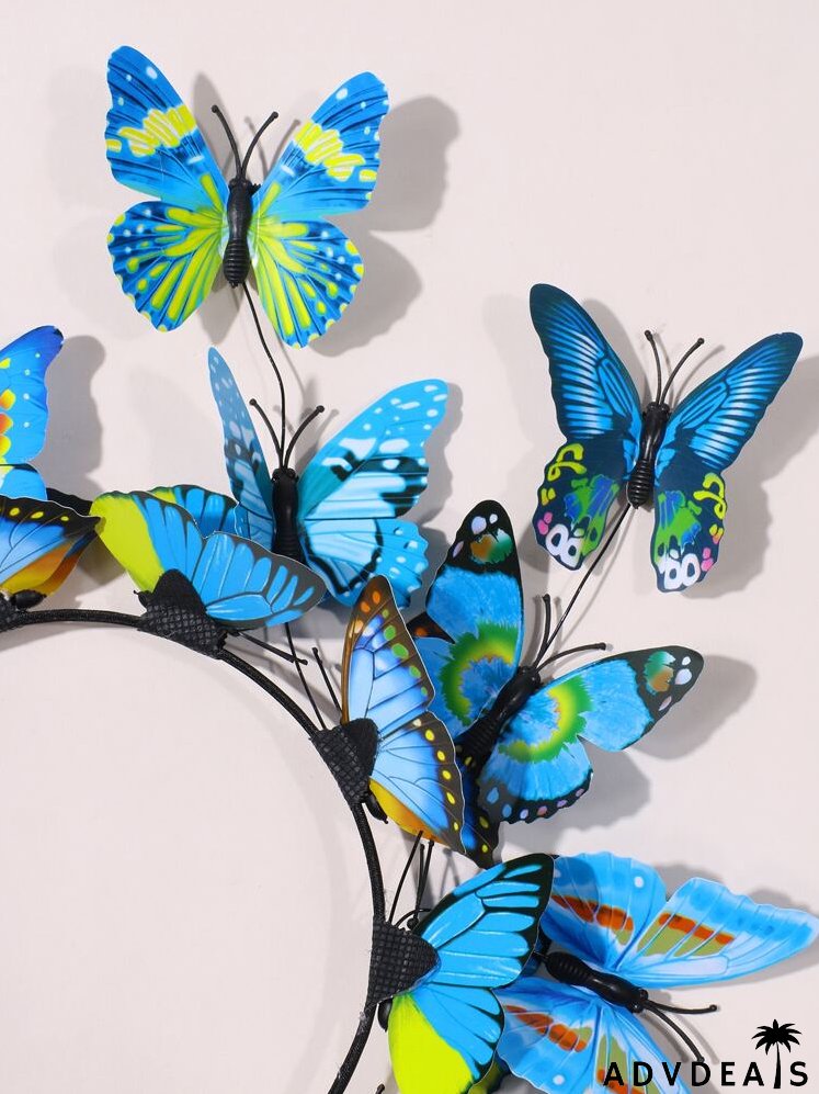 Butterfly Decor Hair Hoop