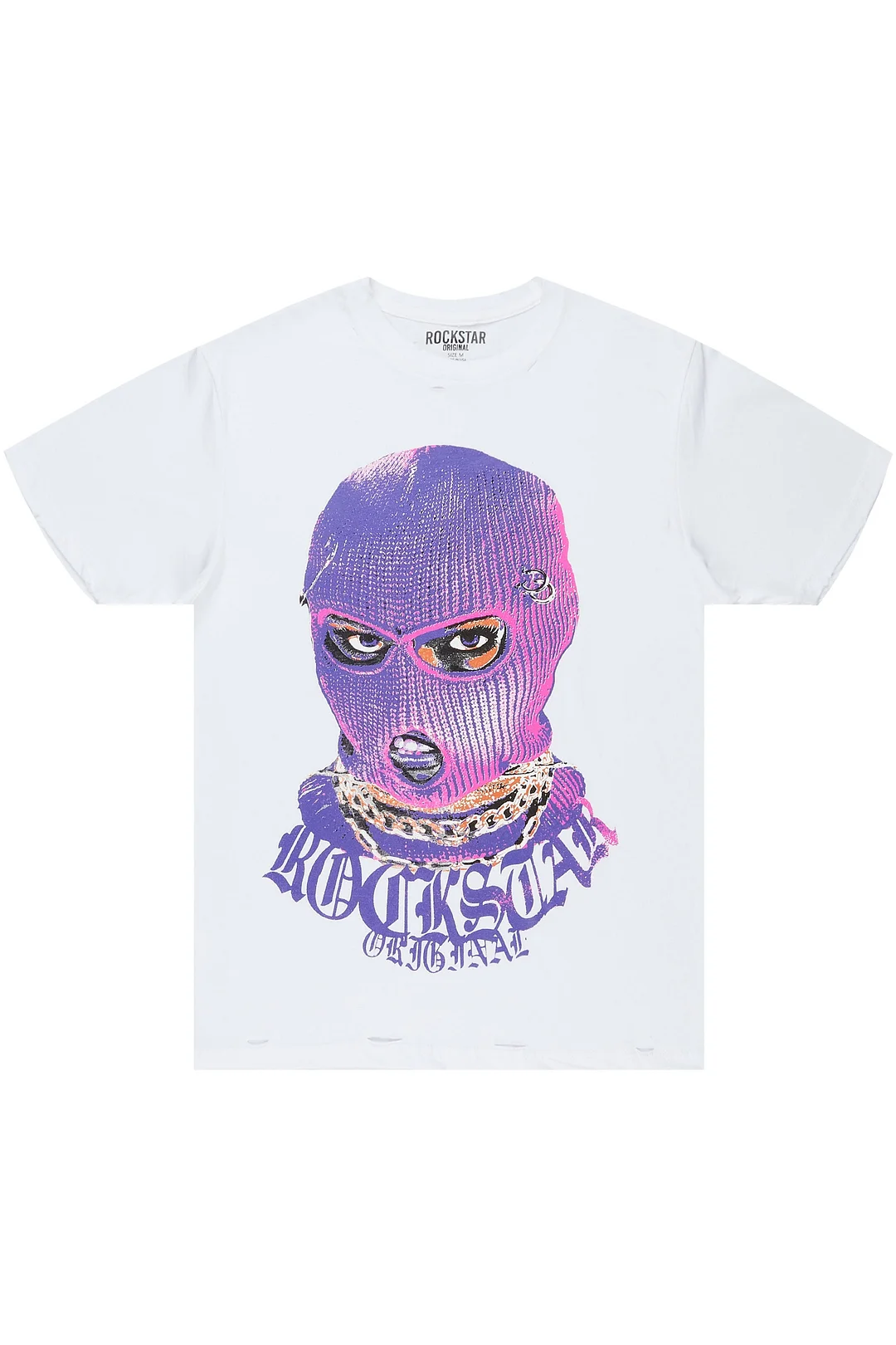 Murdra White Graphic T-Shirt