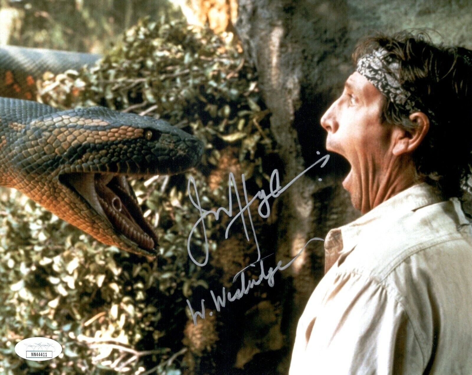 JONATHAN HYDE Signed 8x10 ANACONDA Westridge Autograph JSA COA Cert