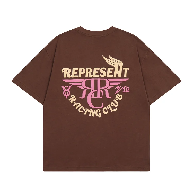 Represent Angel T Shirt Printed Fog Short Sleeve T-shirt