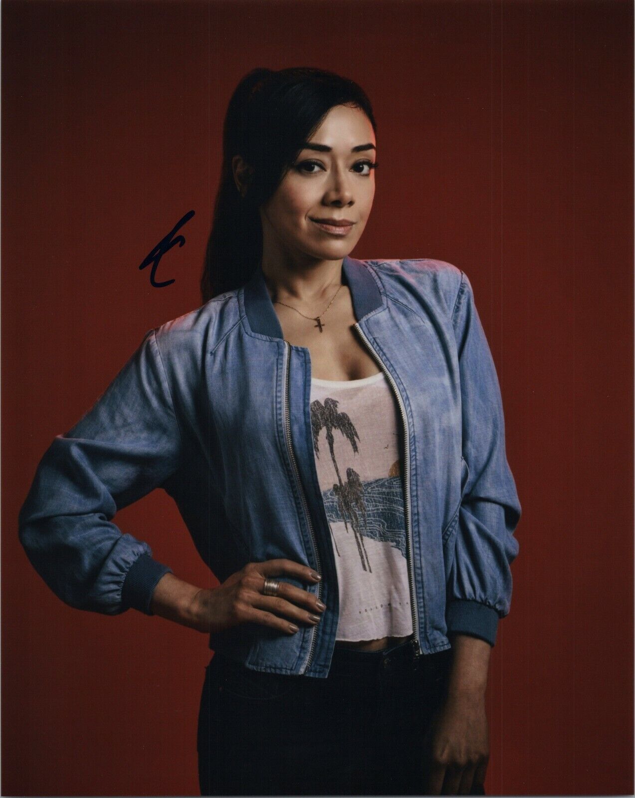 ~~ AIMEE GARCIA Authentic Hand-Signed DEXTER - Jamie