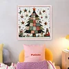 Xmas Tree-11CT Stamped Cross Stitch 50*50cm/19.69*19.69in