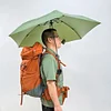 Ultralight backpack clamp hiking umbrella clamp travel outdoor free hands free umbrella artifact lightweight fastener 