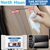 Disposable Car Interior Cleaning Wet Wipe Dashboard Console Carpet Towels