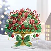 Christmas Cane Diamond Dot Painting Ornament DIY Double Sided Acrylic