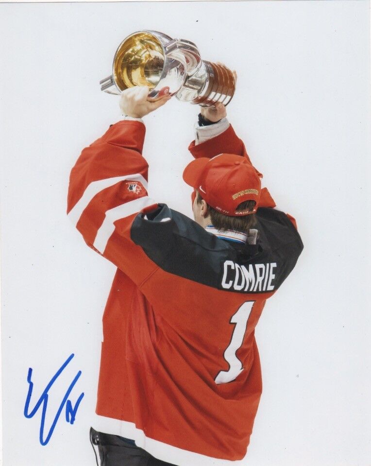 Team Canada Eric Comrie Signed Autographed 8x10 Photo Poster painting COA #3