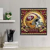 (Multi-Style)Abstract Team Logo-Partial Special Shaped Diamond Painting 30*30CM
