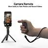 Wireless Camera Remote Control with Zoom for iPhone & Android BT Camera Remote Shutter Smartphone BT Clicker for Photo & Video