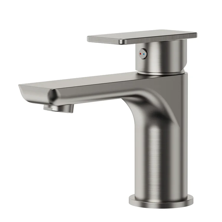 EVERSTEIN Single Handle Bathroom Sink Faucet in Brushed Nickel SFS-1120-NK