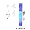 Stylo perceuse diamant avec 5 pointes &agrave; pointes 5d kits de s&eacute;lecteur de stylos pour peinture en diamant 12,3x1,7 cm couleur non fixe pour une prise confortable et un per&ccedil;age plus rapide