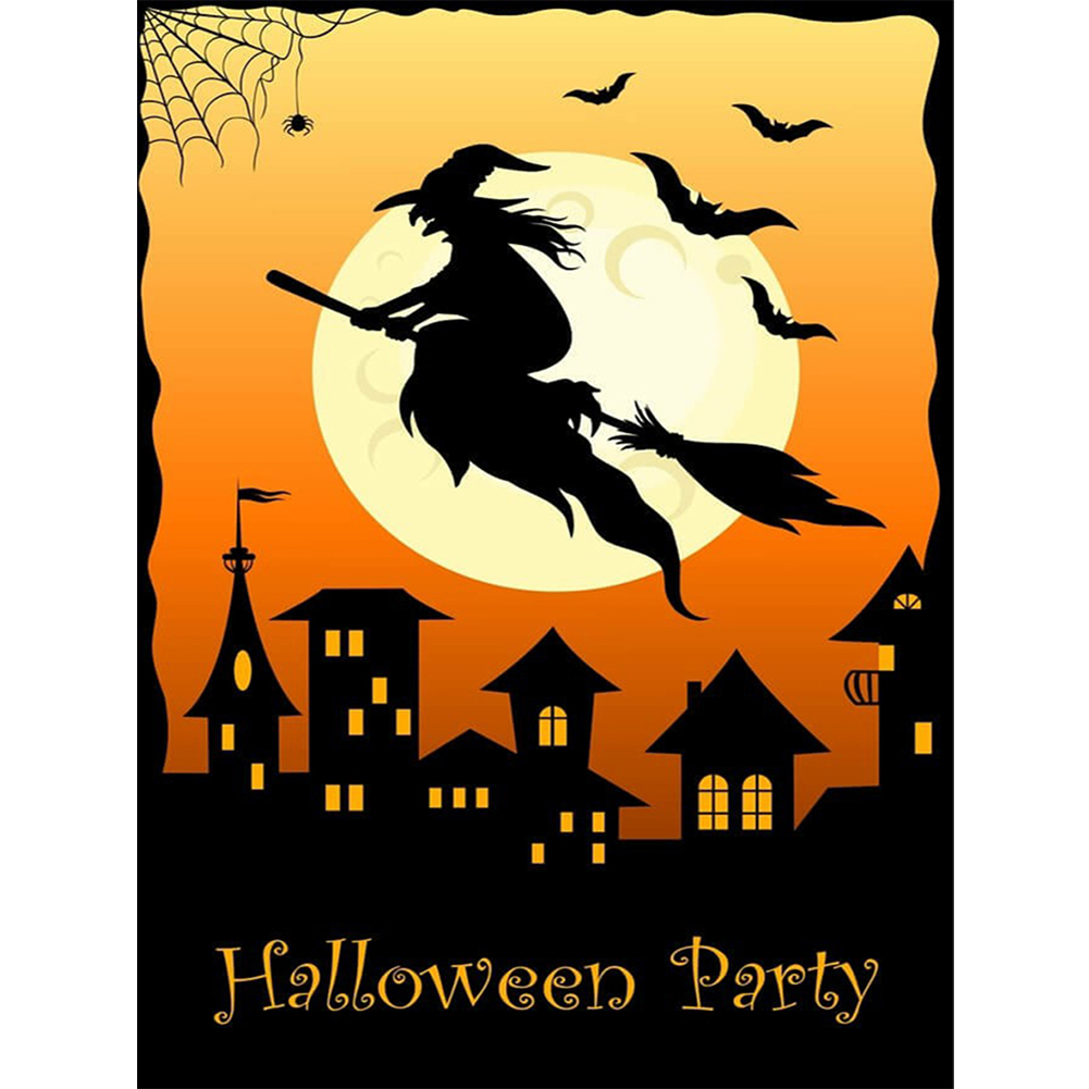 

Halloween Night - 11CT Stamped Cross Stitch - 40*50CM, 501 Original