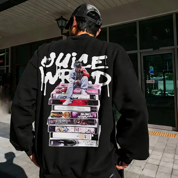 Juice  Printed Men's Sweatshirt