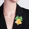 5pcs DIY Diamond Painting Handwork Christmas Brooch Kit