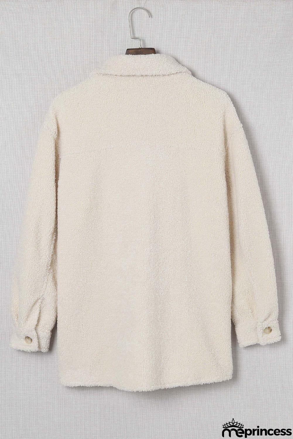 Flap Pockets Button Front Jacket