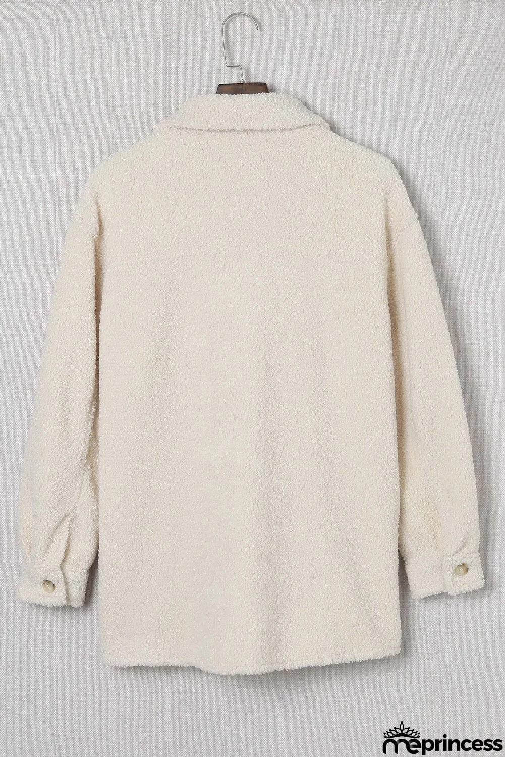 Flap Pockets Button Front Jacket