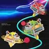 Tightrope walking balance robot educational toy assembled black technology tumbler unicycle