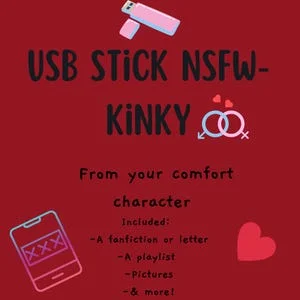Pornhint USB key from your comfort character personalized gift NSFW NSFW