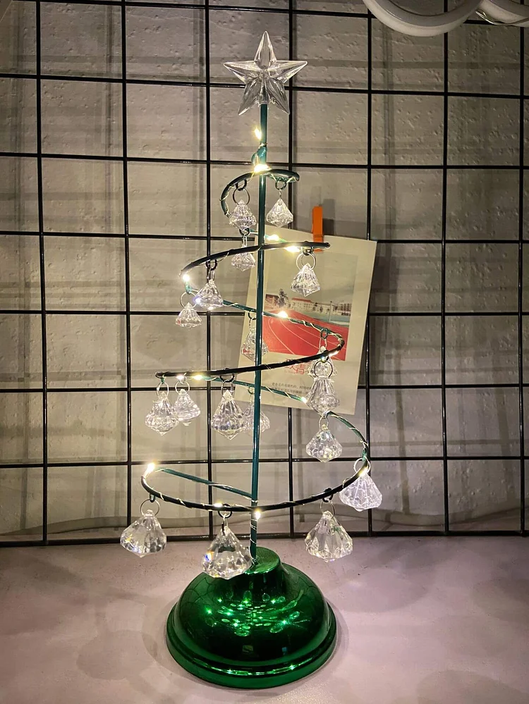 Crystal Christmas Tree Night Light