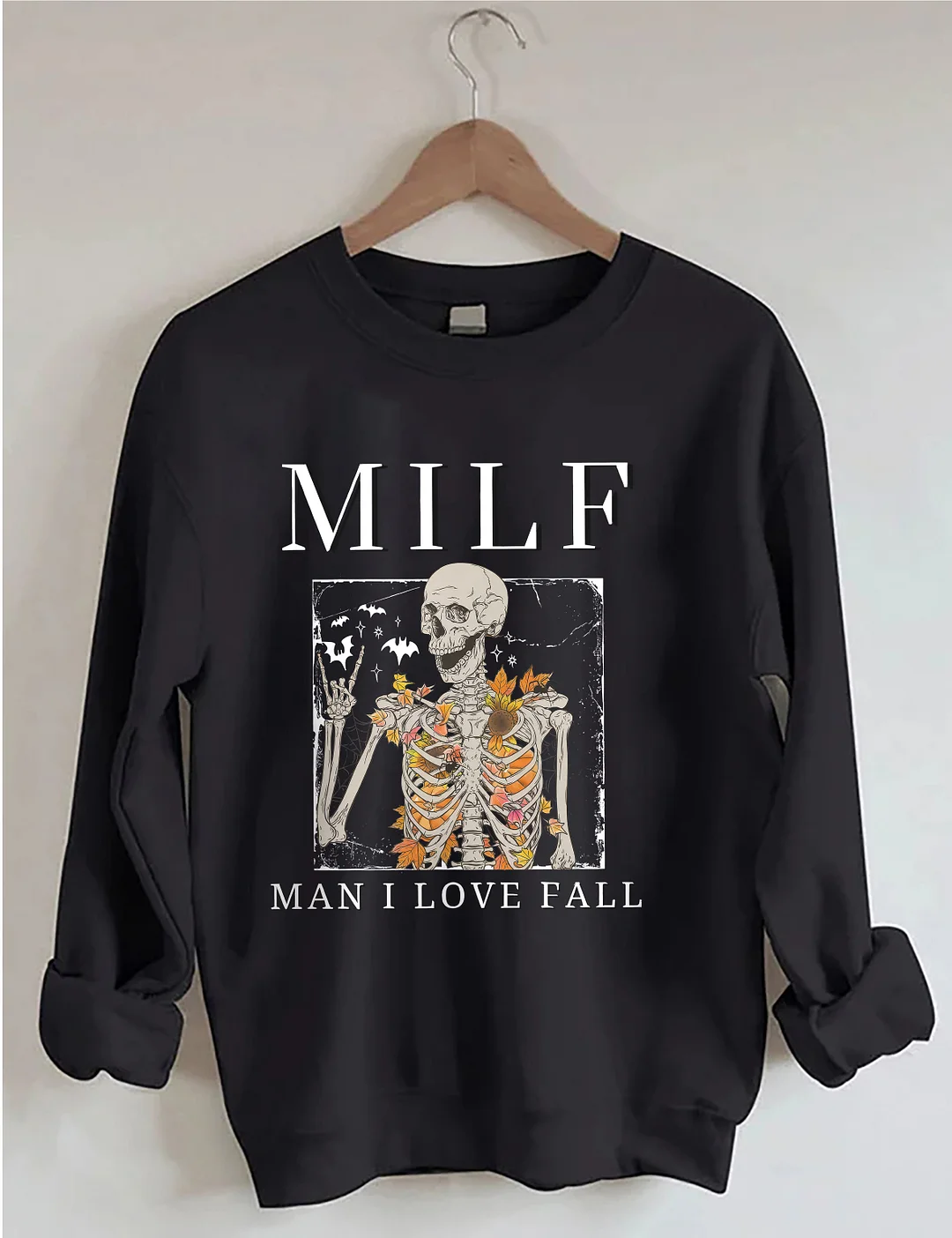 Skeleton Crewneck Sweatshirt