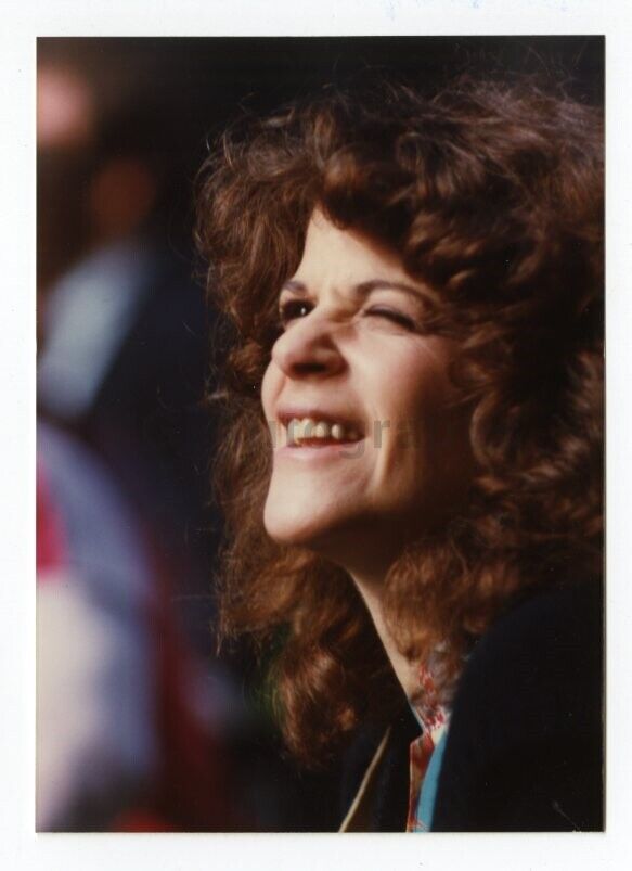 Gilda Radner - Candid Photo Poster paintinggraph by Peter Warrack - Previously Unpublished