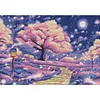 Under Cherry Trees-11CT Stamped Cross Stitch 81*62cm/31.89*24.41in(Big Size) tapestrymarket