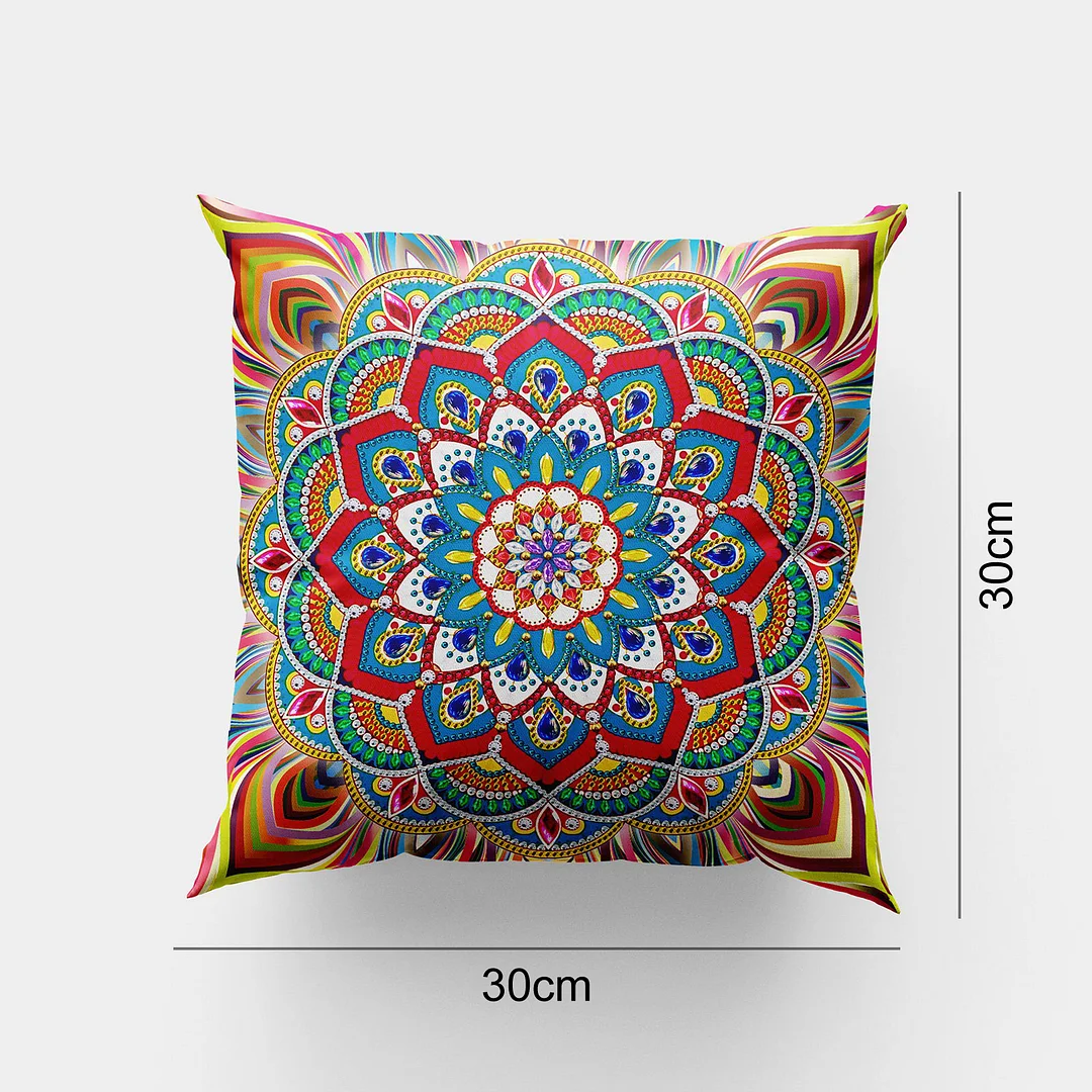DIY Diamond Painting Pillow Case(30*30cm)(Single Side)