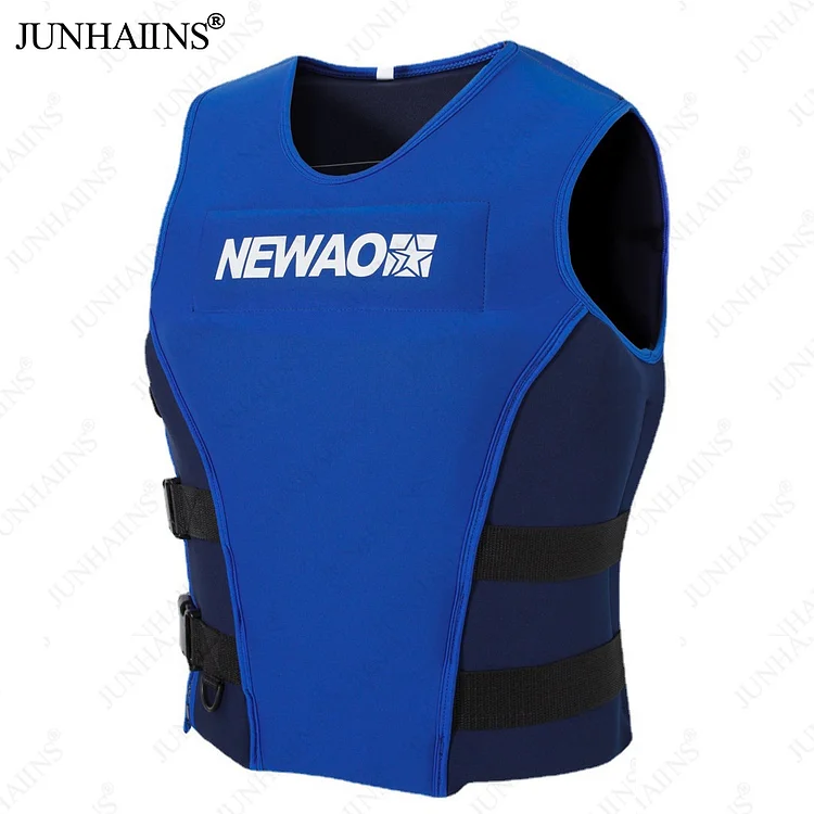 Junhaiins Life Vest with Adult Ocean Safety Jacket for Outdoor Water Sports Fishing and Swimming