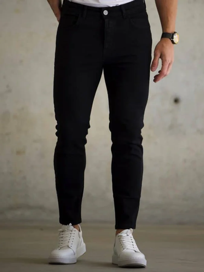 Men Washed Jeans