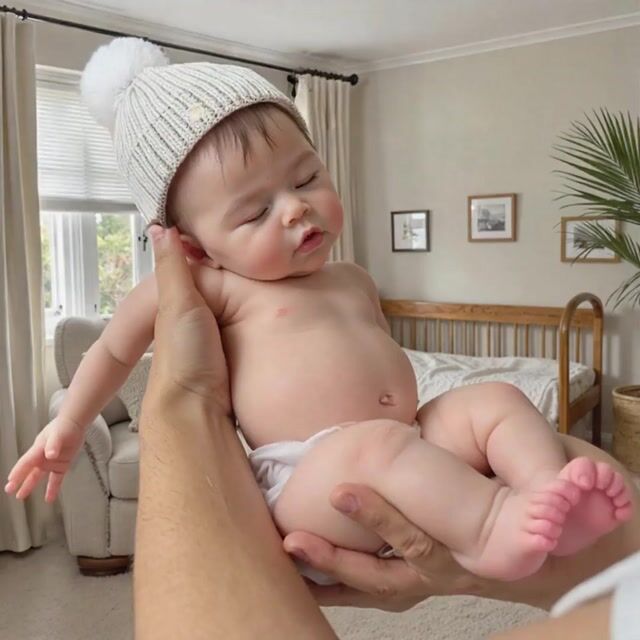 [3-7 Day Delivery]12"&16" Extremely Flexible Full Silicone Realistic Baby,Soft Newborn Baby Doll Boy or Girl Ukbaby With Realistic Belly Button and Birth Mark