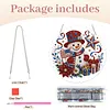Anniversary Snowman DIY Diamond Painting Pendant Double Sided 25cm