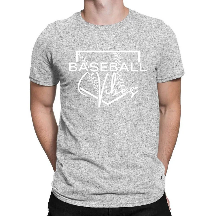 Baseball Vibes Men's T-shirt-Annaletters