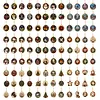 12Pcs Diamond Painting Christmas Ornaments for Adults Round Acrylic DIY