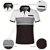 Men's Polo Shirt Lapel Breathable Comfort Short Sleeve T-shirt