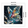 Butterfly-11CT Stamped Cross Stitch 40*40cm/15.75*15.75in tapestrymarket