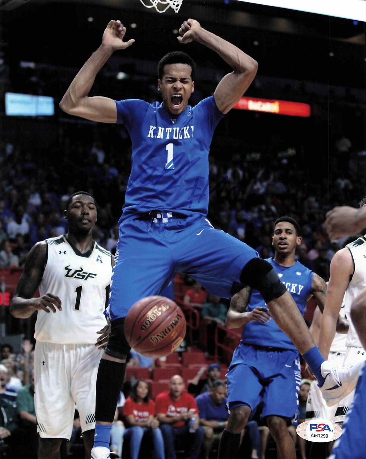 SKAL LABISSIERE signed 8x10 Photo Poster painting PSA/DNA Kentucky Wildcats Autographed