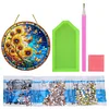 DIY Double Sided Special Shaped Glitter Sunflower Butterfly Diamond Art Hanging Kit