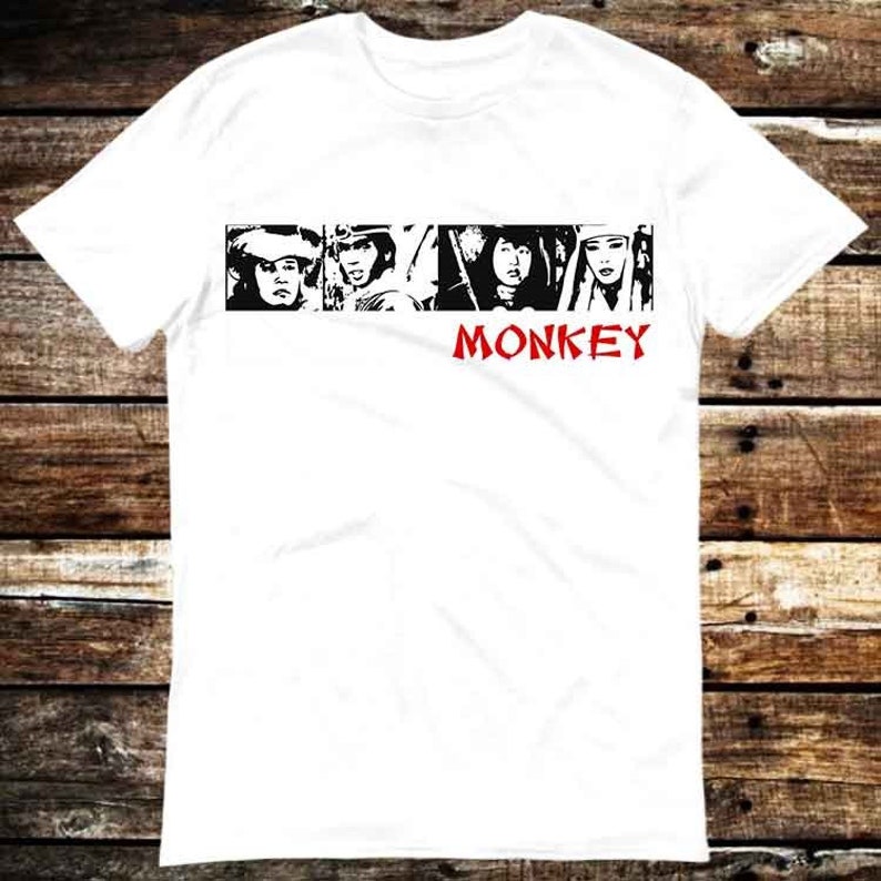 Monkey Magic Japanese Collage TV Show T Shirt