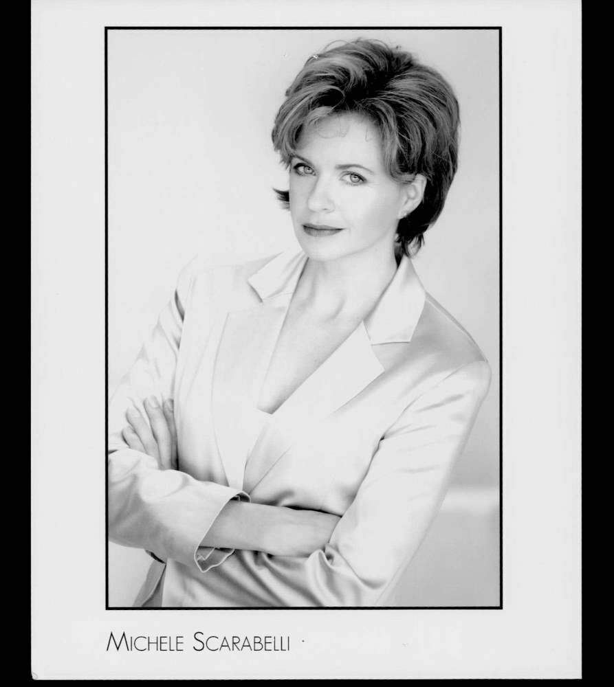 MICHELE SCARABELLI - 8x10 Headshot Photo Poster painting w/ Resume - Airwolf