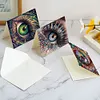 6Pcs yeux bricolage carte de voeux