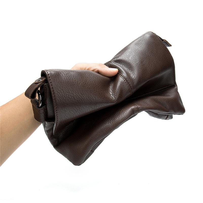 Business Multipurpose Casual Handbags Soft Leather Shoulder Bags