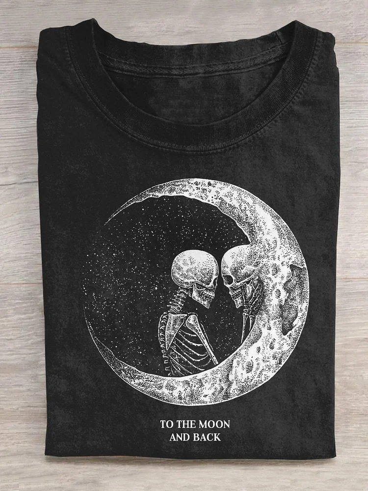 Unisex Halloween Skull T-shirt