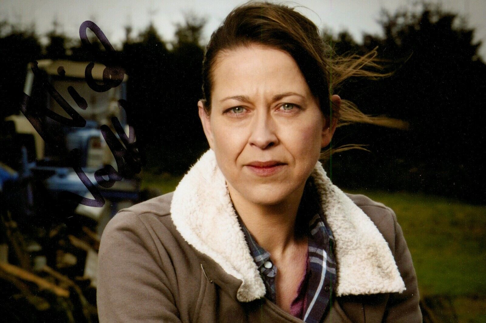 Nicola Walker Signed 6x4 Photo Poster painting Last Tango in Halifax The Split Autograph + COA