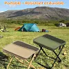 Tabouret de camping pliable et portable